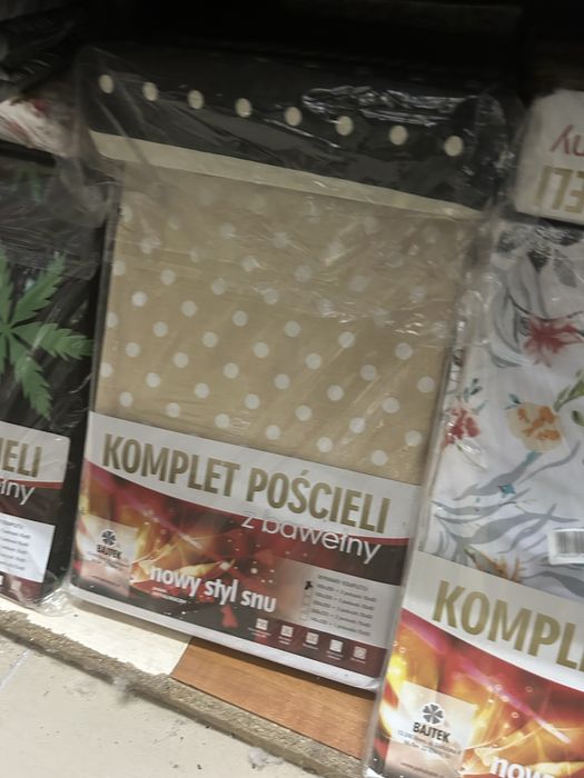 Pościel bawełna 100 kołdra poduszka komplet