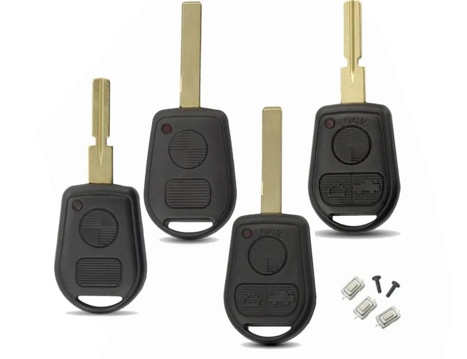 Chave Carcaça para BMW + botões da Placa Electrónica NOVOS