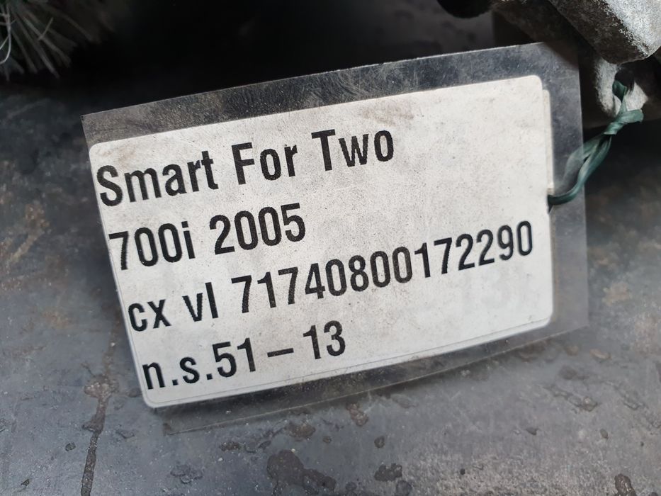 Caixa de velocidades manual SMART ForTwo Coupé (450)