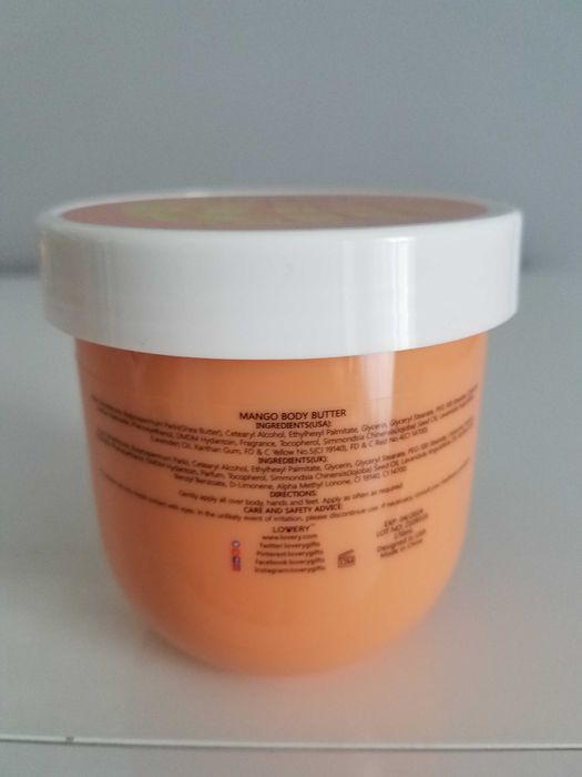 Masło do ciała -Mango - firma Lovery