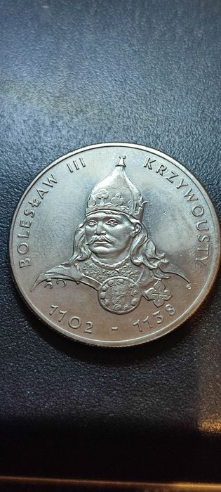 Moneta 50 zł Bolesław III Krzywousty 1982