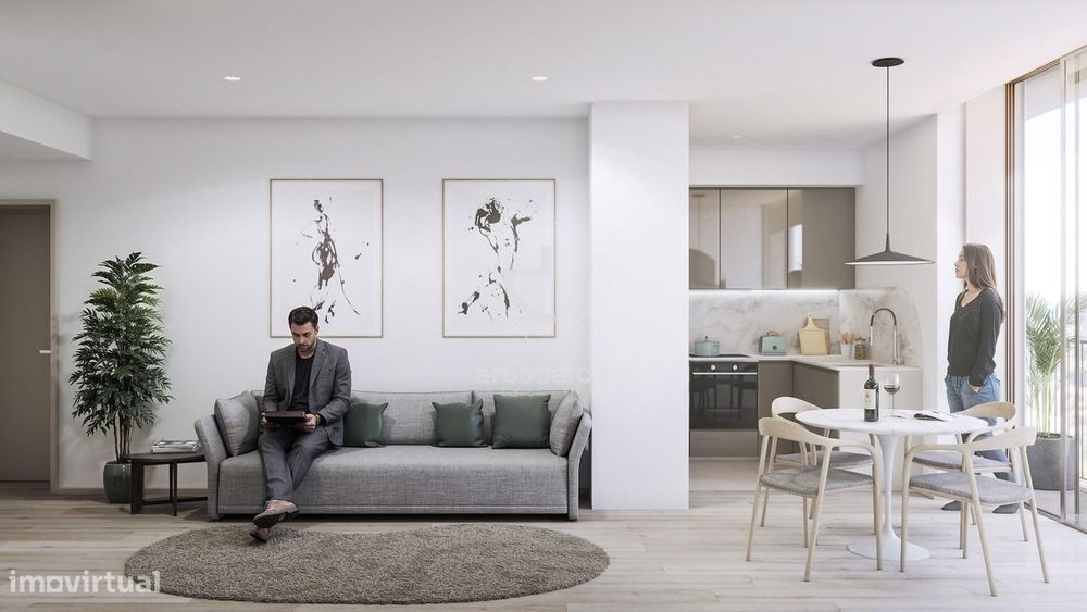 Apartamento T2 - Um novo conceito de habitação no coração do Porto