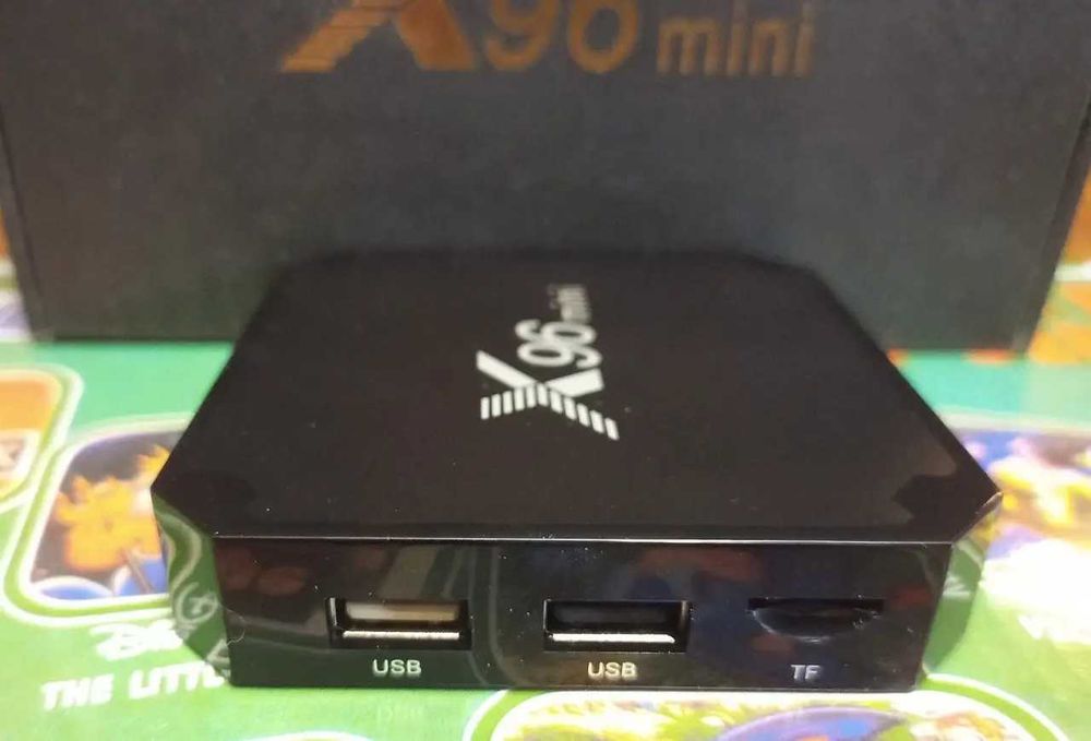 Приставка смарт тв бокс smart tv box x96 mini 4-ядерная 2/16Гб андроид