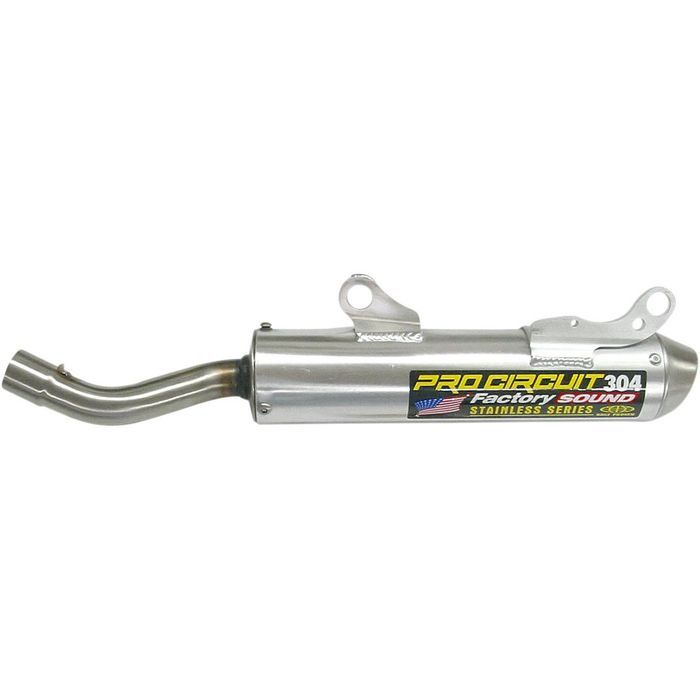 ponteira de escape pro circuit 304 factory sound honda cr 250