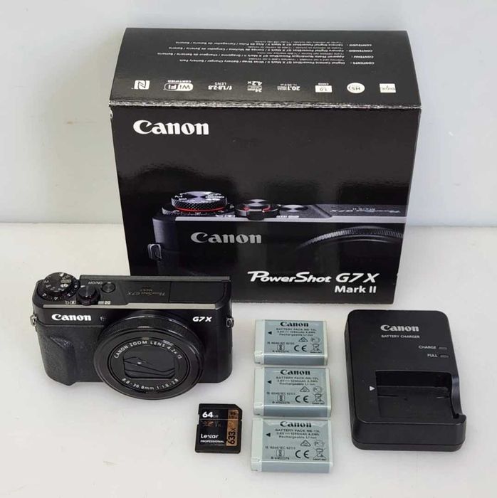Aparat Canon Powershot G7 X Mark II Sieradz • OLX.pl