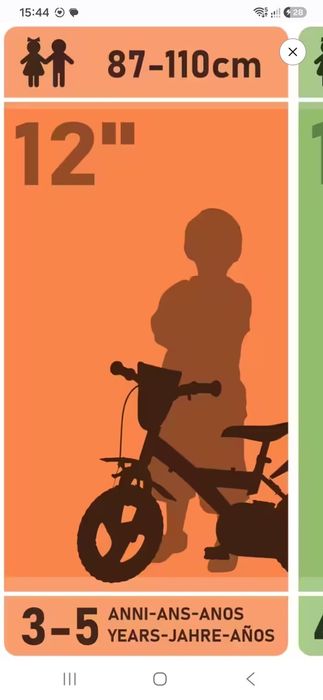 Bicicleta Criança 12"
