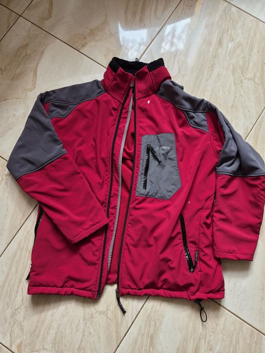 Bluza softshell czerwono szara XL 42 stedind
