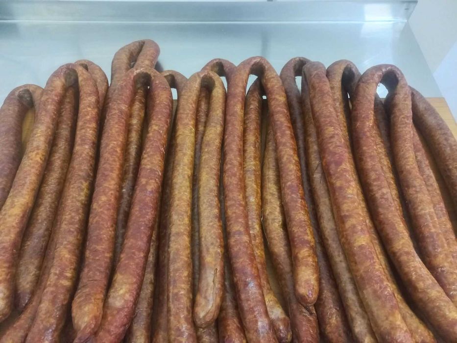 Пікниця (колбаса) копчена домашня та рублена