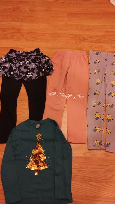 Leginsy dla dziewczynki 128