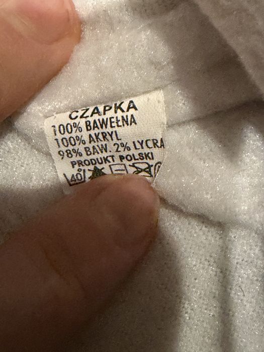 Zimowa ciepła czapka