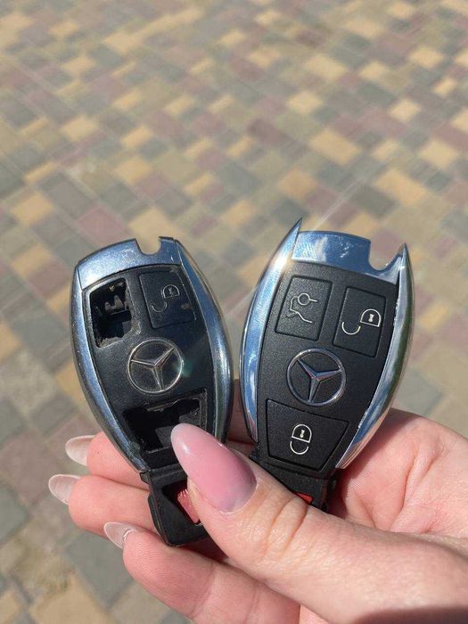 Ремонт замка Mercedes виготовлення ключа рибка програмування