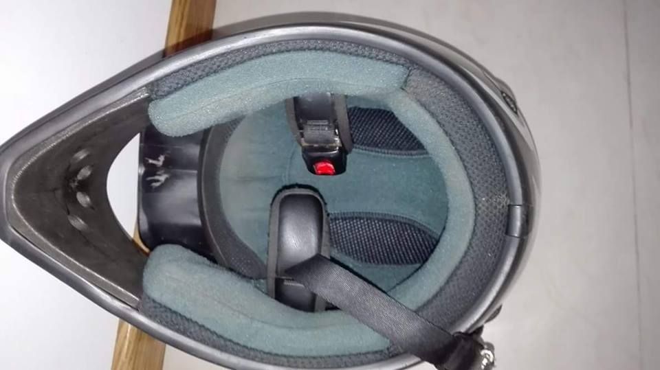 Capacete moto cross L