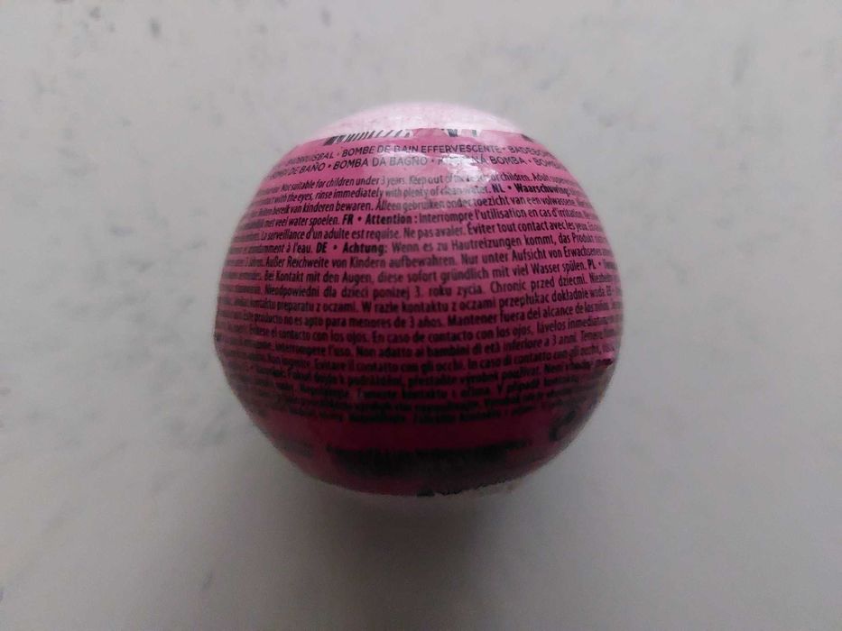 Kula do kąpieli bath bomb Maxbrands Stay Wild różowa zebra NOWA z 25zł