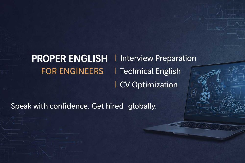 Angielski Techniczny dla inżynierów i techników. Online i stacjonarnie