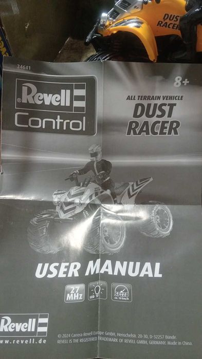 Quad Moto 4 Telecomandado Revell Control Dust Racer 1:10 (Novo na Caixa)