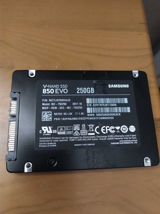 ssd samsung 850 evo 250gb - Купити електроніку - Ціни на OLX.ua