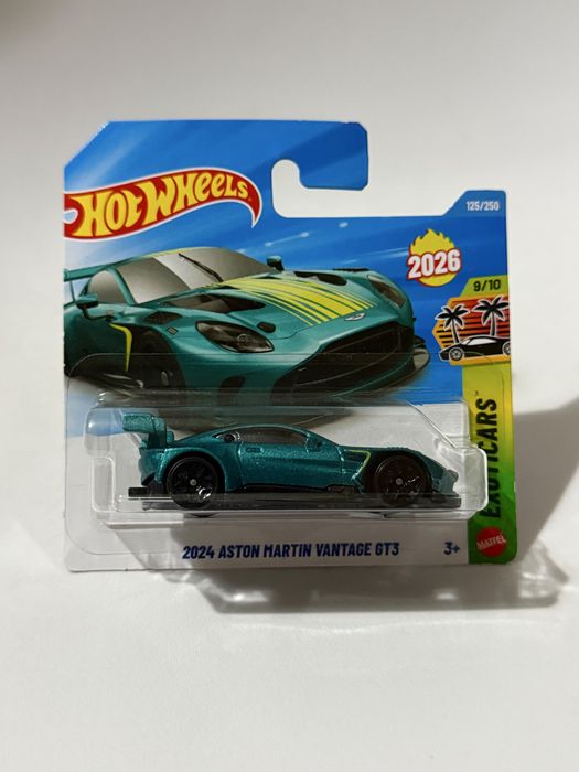 Miniatura Hot Wheels 2024 Aston Martin Vantage GT3