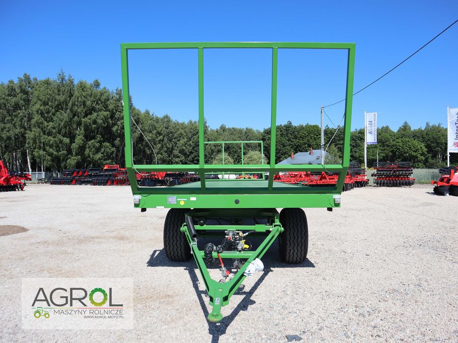 Przyczepa do bel PRONAR T023 platforma do bel trzyosiowa 11t