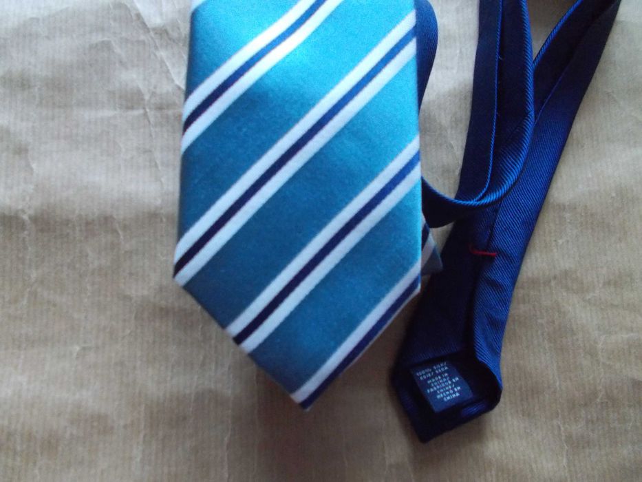 TOMMY HILFIGER EXCLUSIVE Premium Designerski, Nowy Krawat USA