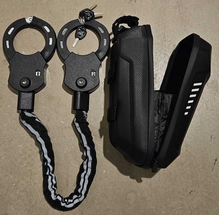 Zapięcie kajdankowe do hulajnogi elektrycznej do roweru