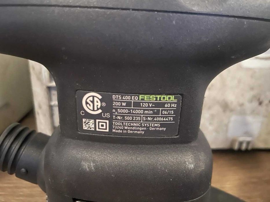 Festool Akumulatorowa szlifierka delta DTSC 400 3.0 I-Plus 2x akumulator 18 V 3,0 Ah