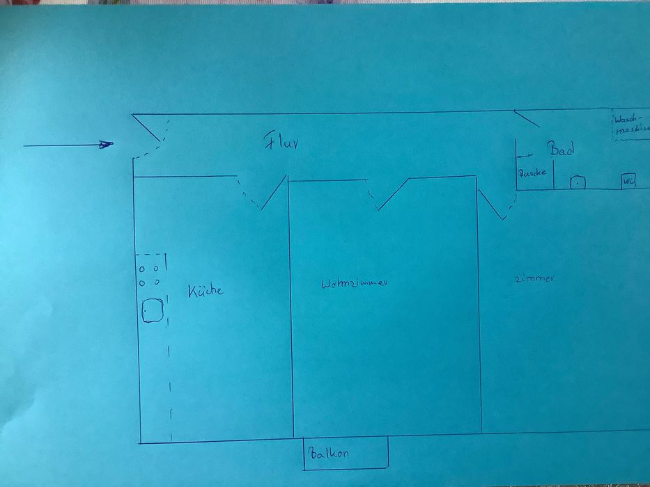 Mieszkanie 2-pokojowe we Frankfurcie n.Odra