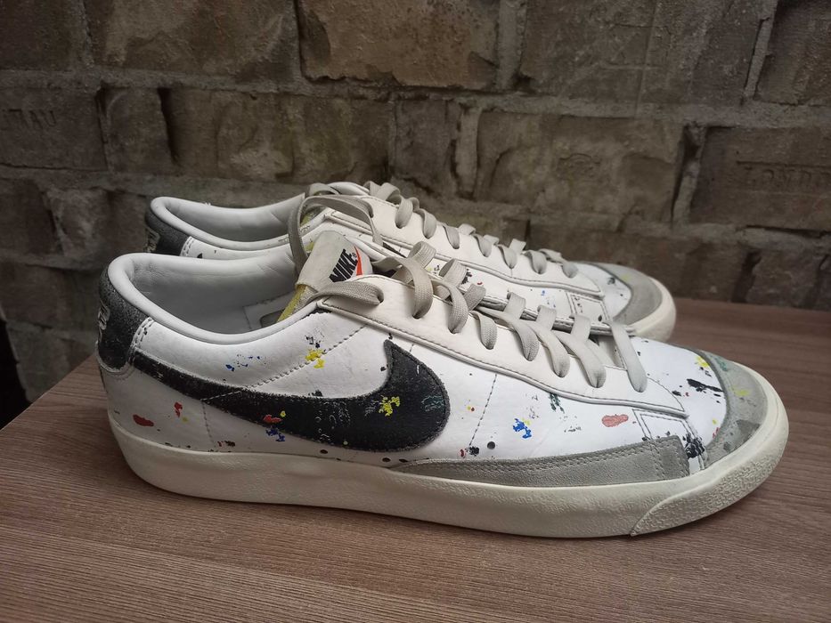 Кроссовки, кеды Nike Blazer '77 Low Paint Splatter размер 46.