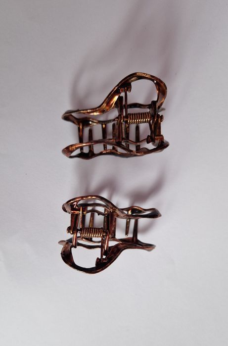 Металеві заколки крабики 5 см