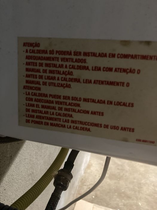 Caldeira gas natural