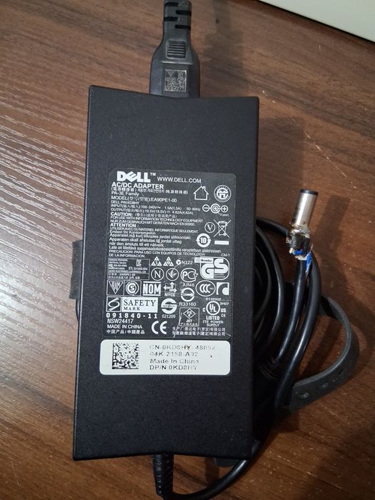 Оригінальний блок живлення ноутбука DELL 19,5V 4,62A 90W