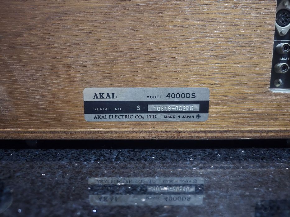 Magnetofon AKAI 4000DS