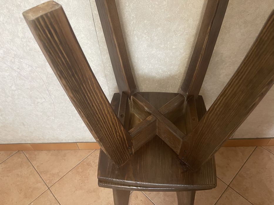 Табуретки деревʼяні, табуретки