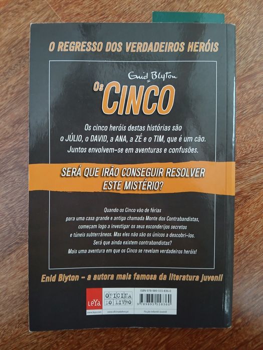 Os cinco e os contrabandistas, Enid Blyton