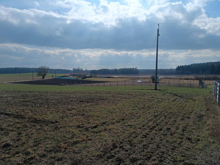 Działka Mazury, Węgorzewo z widokiem na jezioro, las Przerwanki