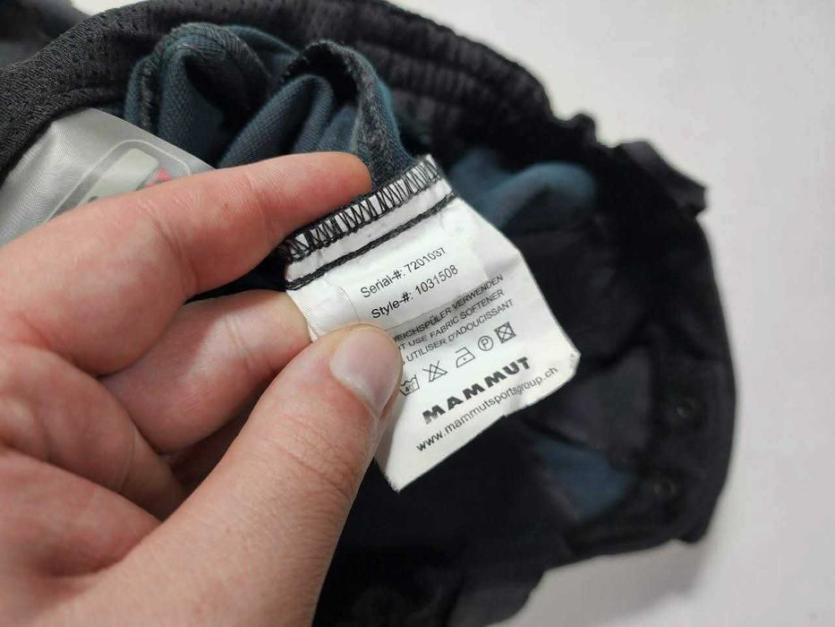 Штани MAMMUT 3XDRY SoftShell (р. S-M) трекінгові туристичні Оригінал