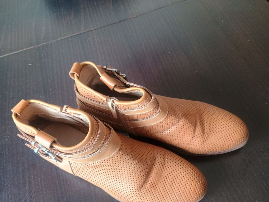 Buty kamaszki na kostkę