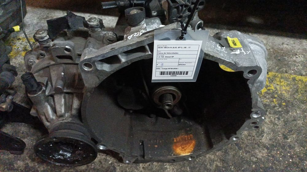 Caixa de velocidades manual SEAT Ibiza IV (6J5, 6P1)