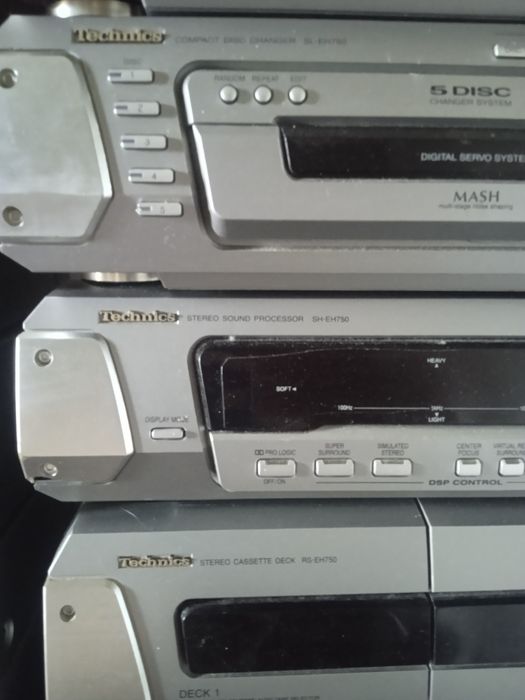 Wieża Technics i  Amplituner