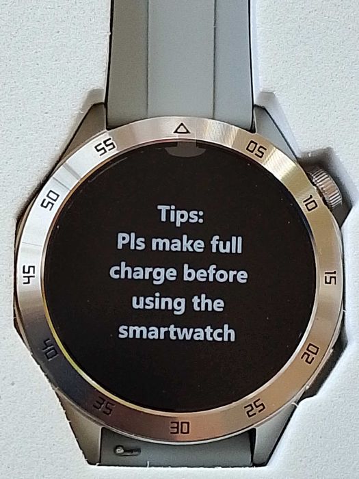 Mocny inteligentny smartwatch fitnes wyświetlacz 3.85cm bateria 350mAh