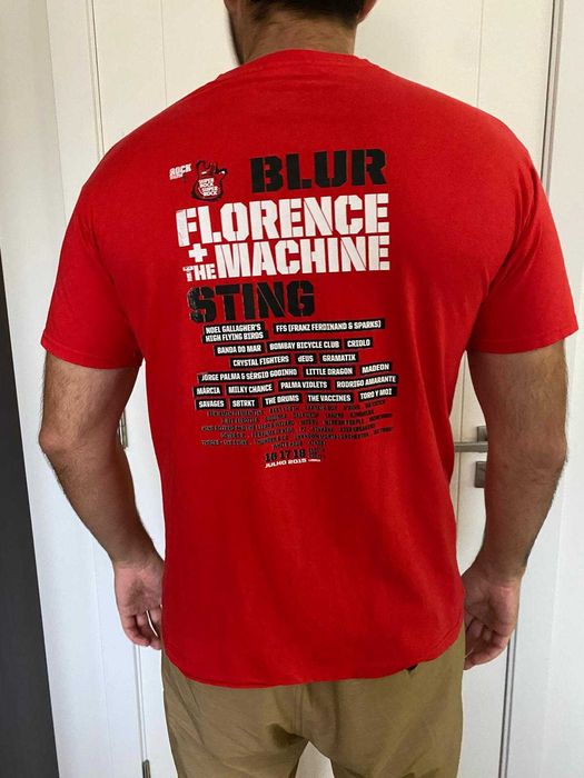 T-Shirt SUPER BOCK SUPER ROCK 2015 Fruit of the Loom