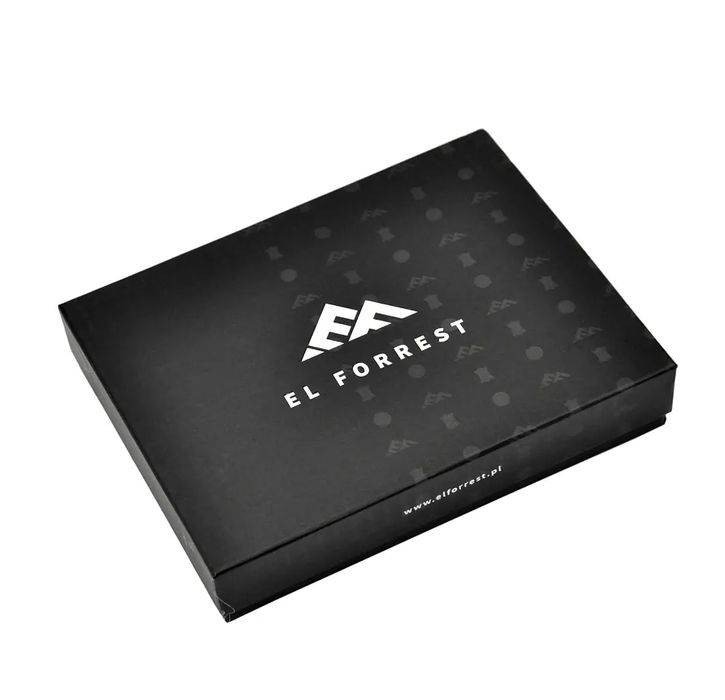 portfel męski skórzany el forrest 571-21 rfid brązowy