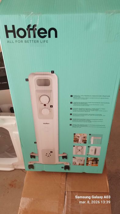 Aquecedor a óleo 1500W Hoffen