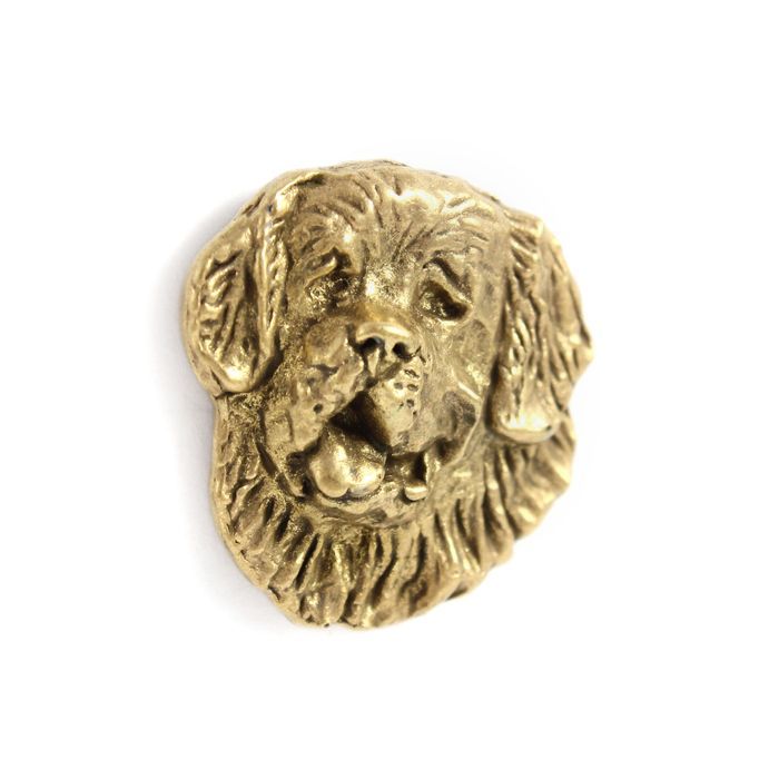 Bernardyn pin pozłocony w pudełku Art-Dog