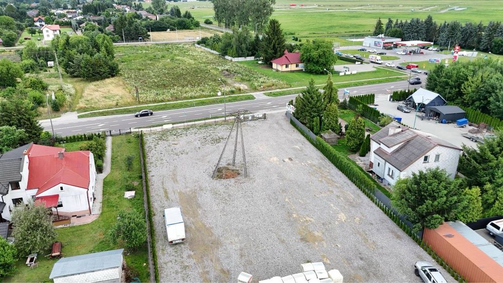 Plac Dzialka Parking 30a utwardzona do wynajecia Ploskie 14 Zamosc