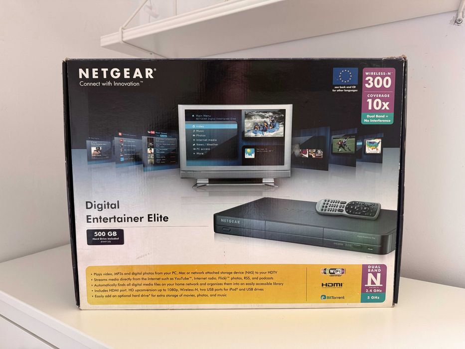 Odtwarzacz Netgear EVA9000 | Komplet w pudełku (BEZ DYSKU)
