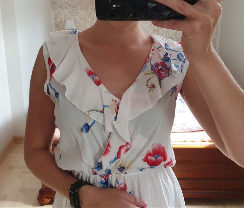 Letnia sukienka w kwiaty