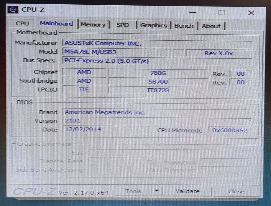 Комплект AM3+ (плата, процесор, пам'ять)