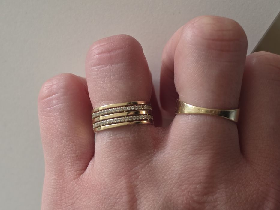 Złoty pierścionek 585 2,29g