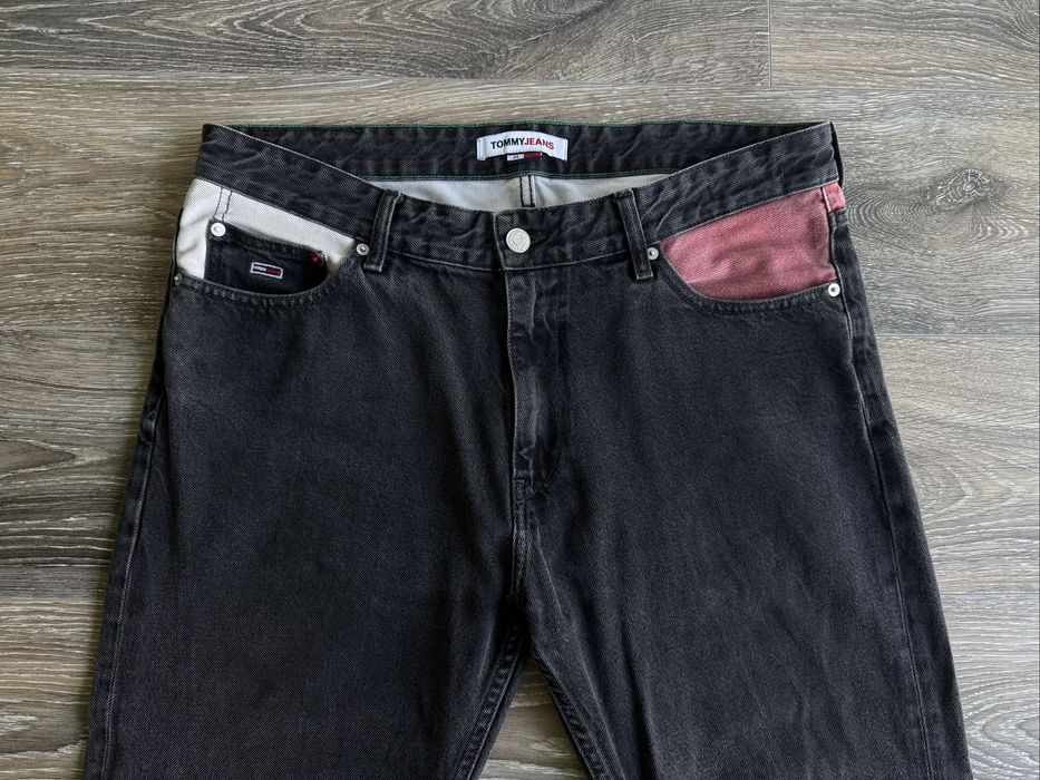 Чоловічі джинси Tommy Hilfiger Jeans 34-32 чорні
