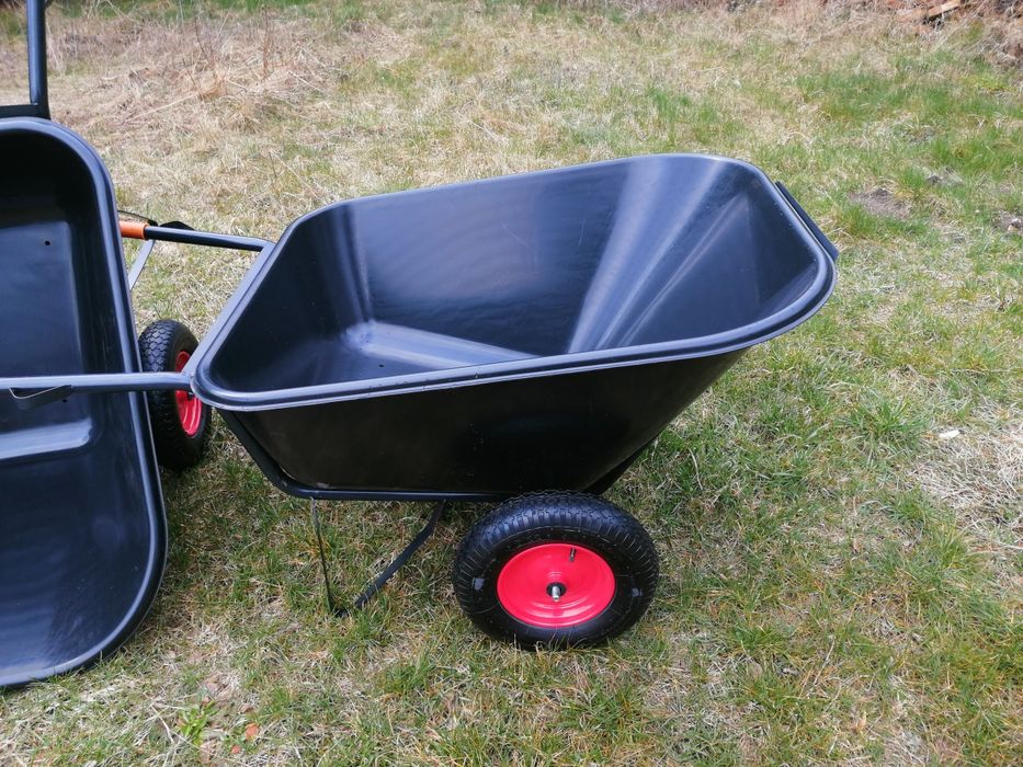 Taczka dwukołowa PCV lub aluminium